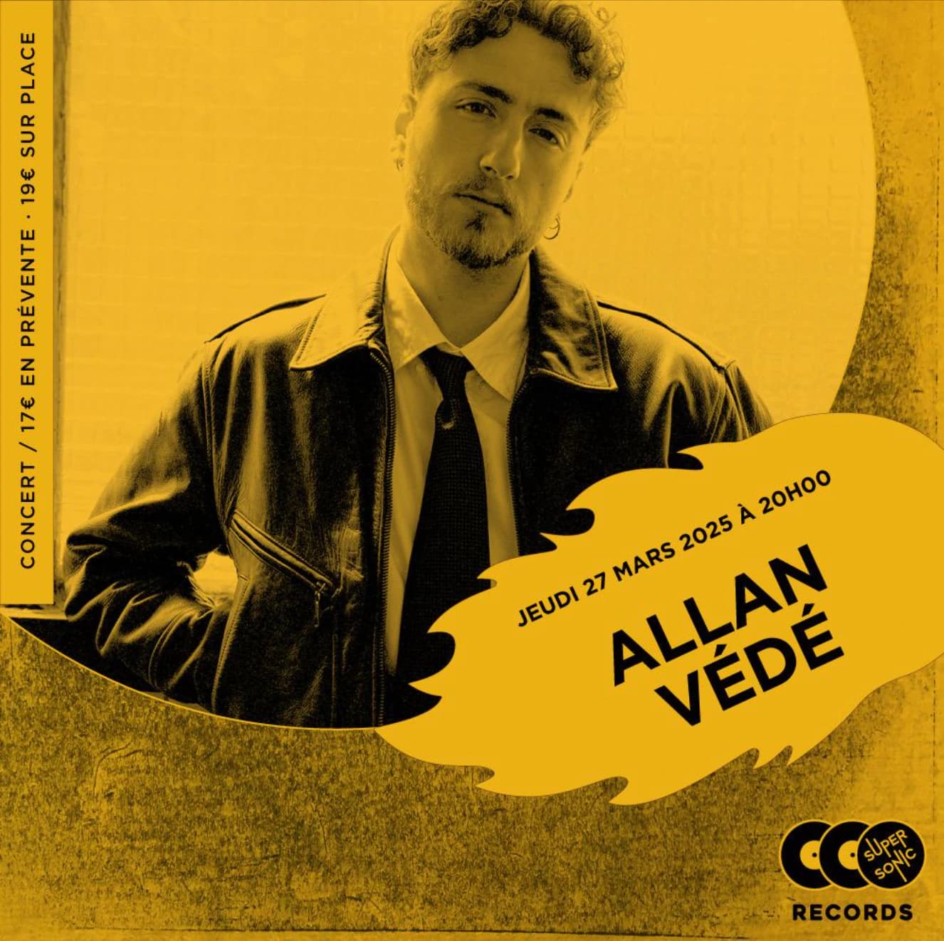Affiche de Allan Védé · Supersonic Record
