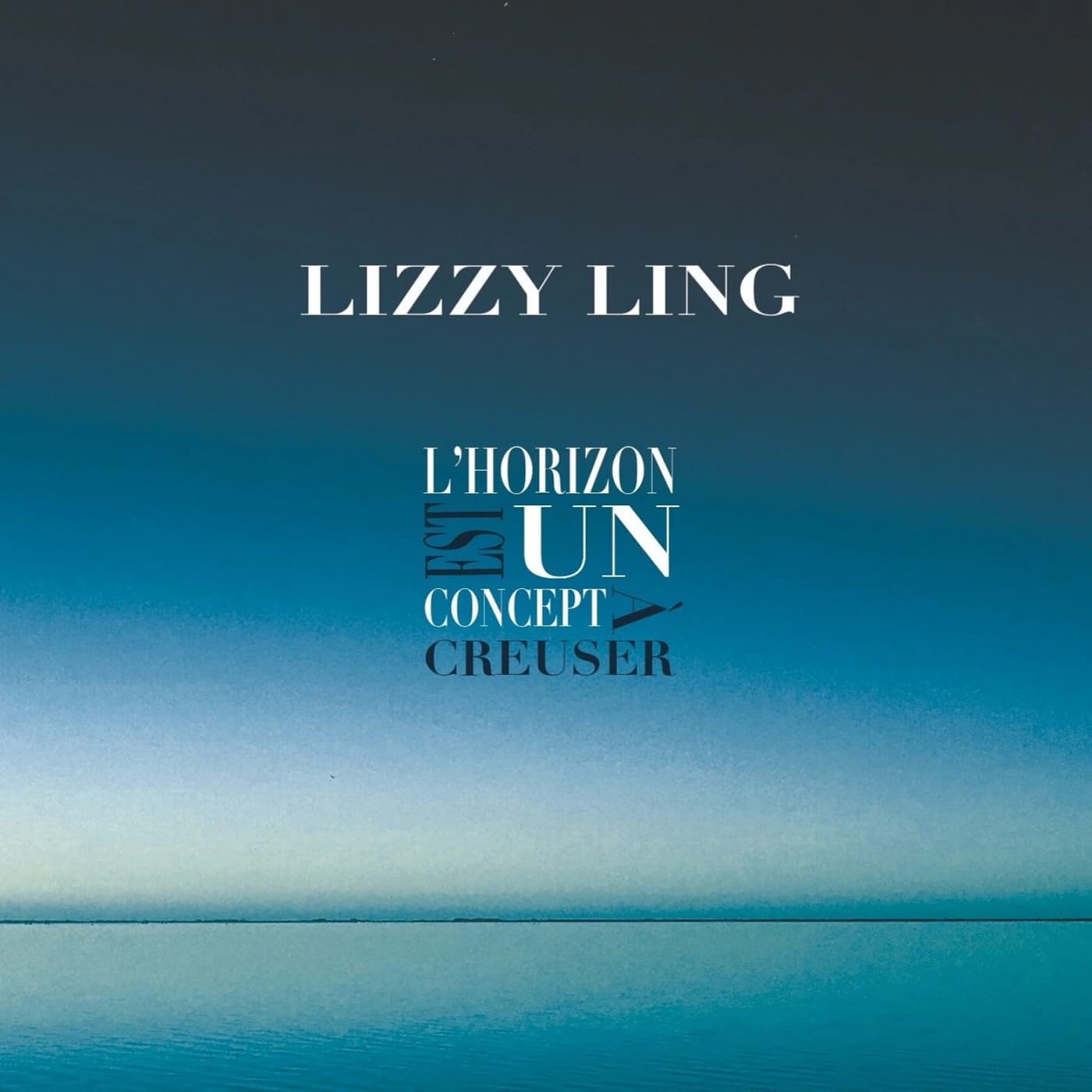 Pochette de L'horizon est un concept à creuser