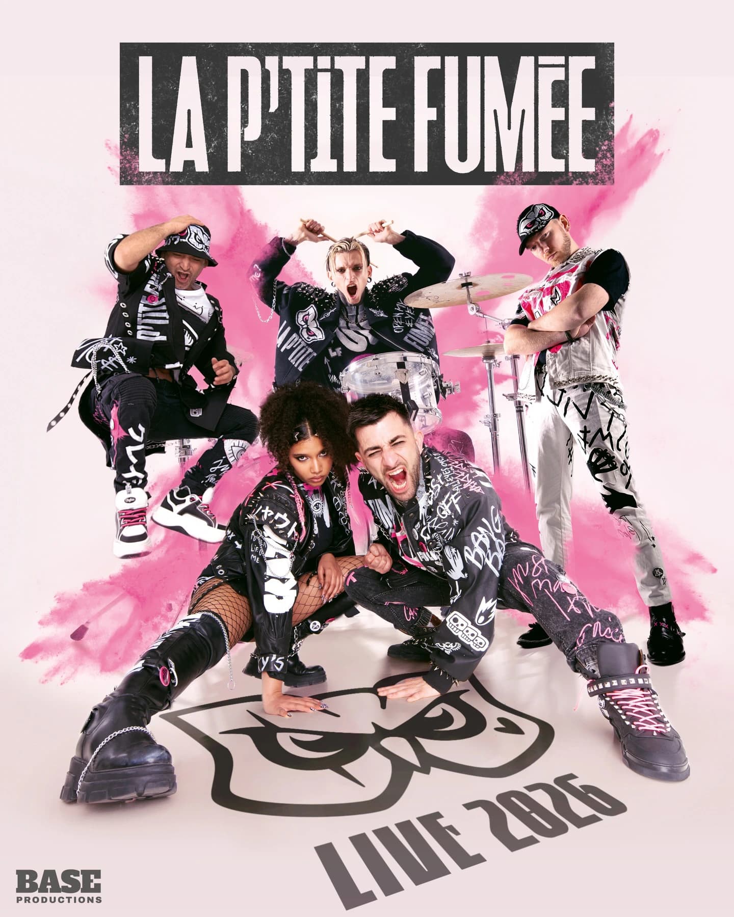 Affiche de La P’tite Fumée fête la sortie de « RESET » à La Cigale
