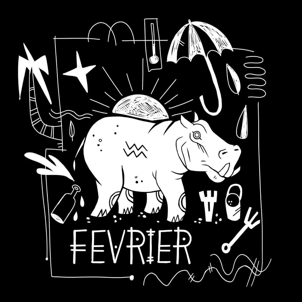 Pochette de Février